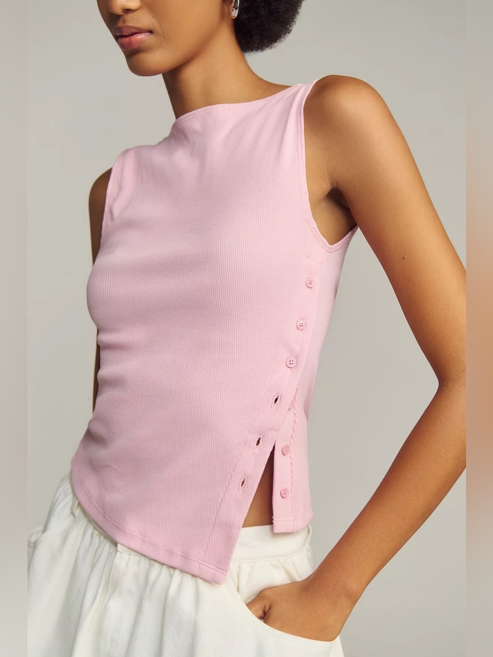 Reformation Hudson Sleeveless Knit Top-